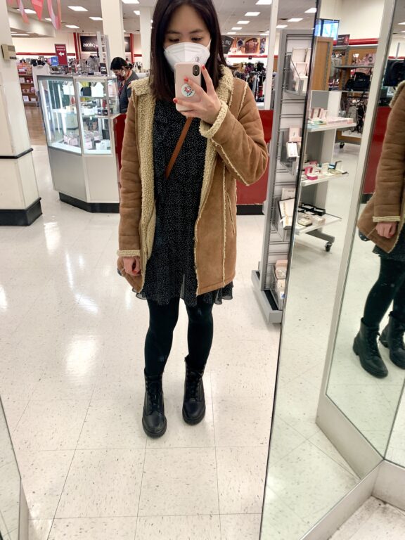 Shearling coat